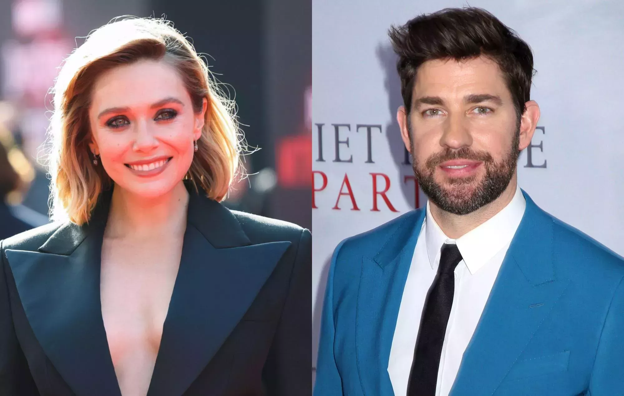 Elizabeth Olsen dice que no conoce a su coprotagonista en 'Doctor Strange 2', John Krasinski