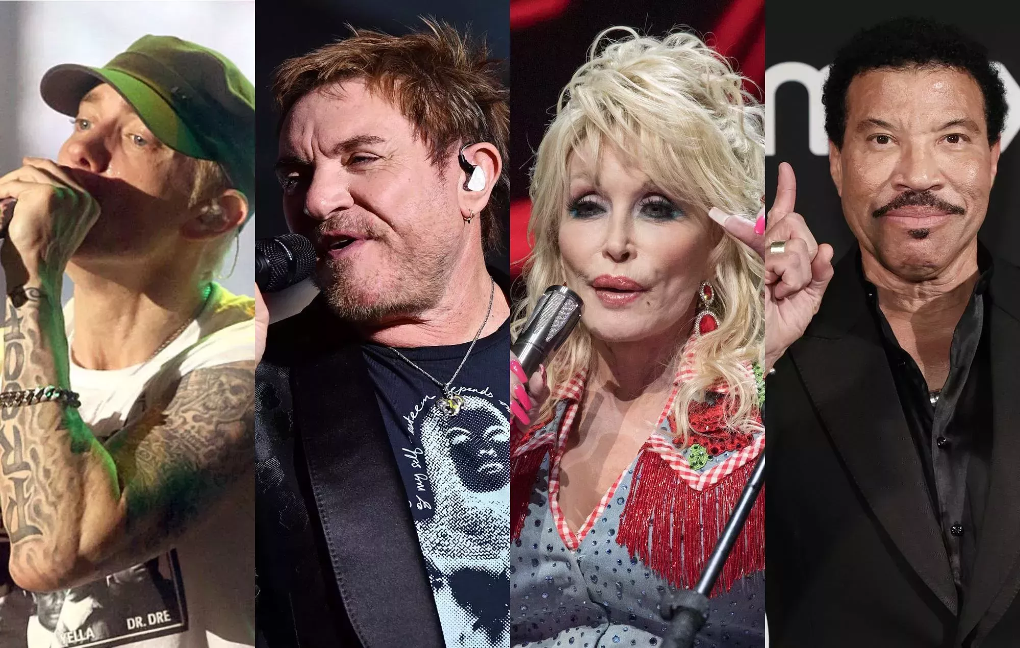 Eminem, Duran Duran, Dolly Parton y Lionel Richie entrarán en el Salón de la Fama del Rock and Roll