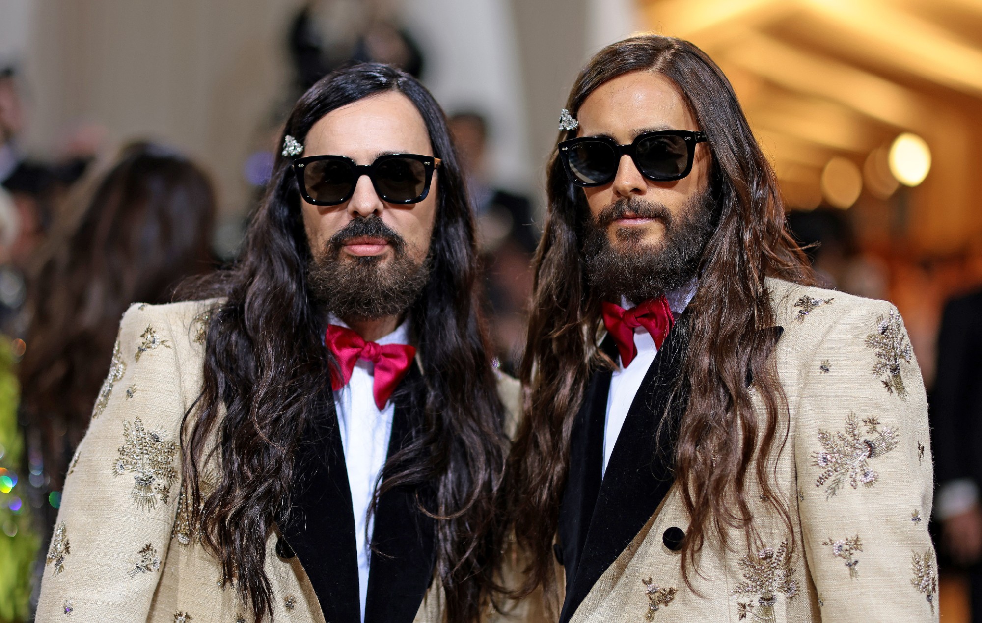 Jared Leto se une a Alessandro Michele de Gucci con trajes a juego en la Gala del Met