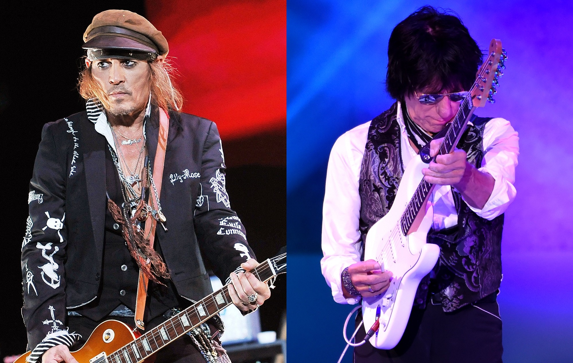 Johnny Depp toca en directo con Jeff Beck por segunda vez