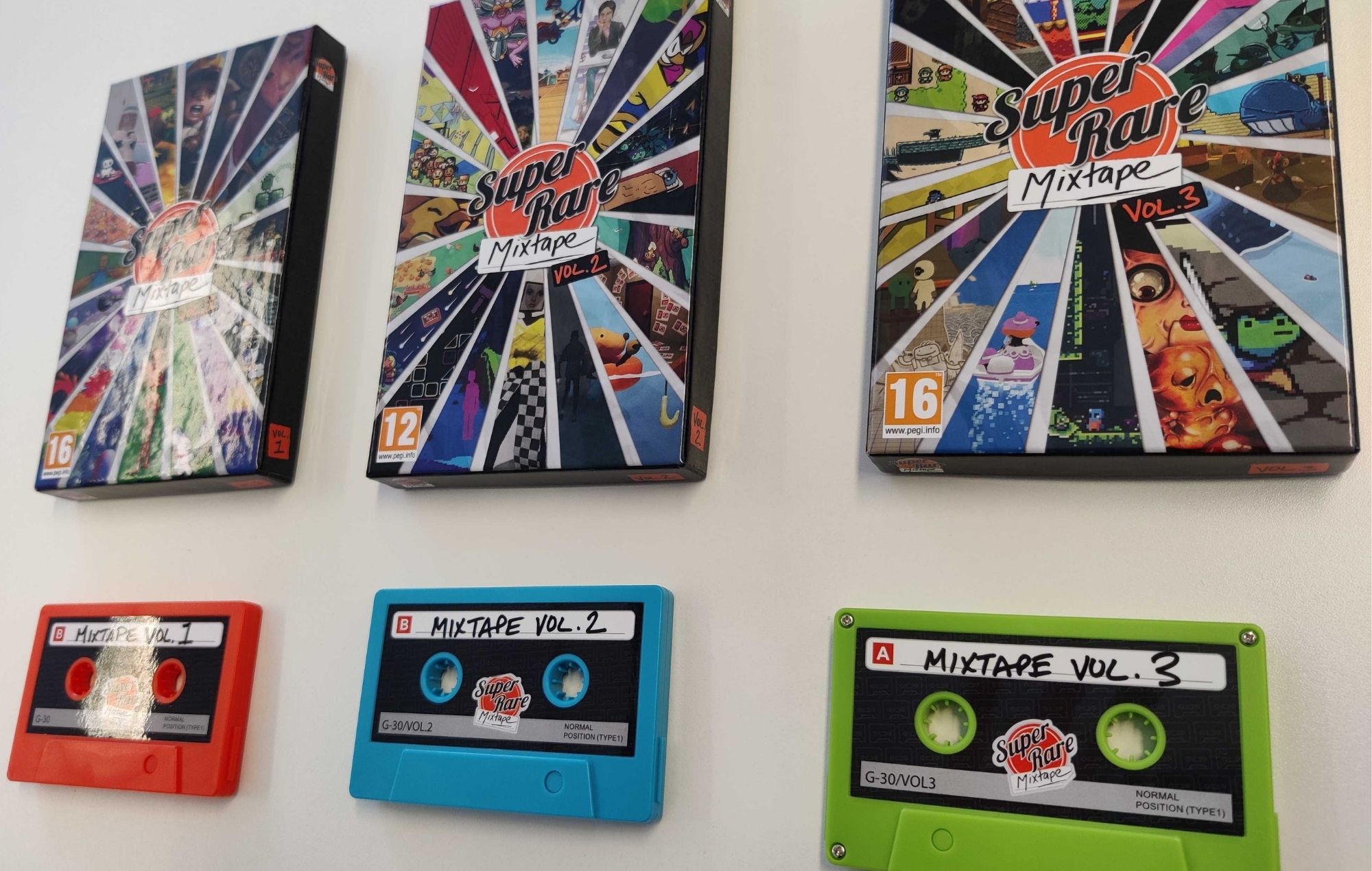 La Super Rare Mixtape es una colección de juegos indie de la vieja escuela con aspiraciones modernas