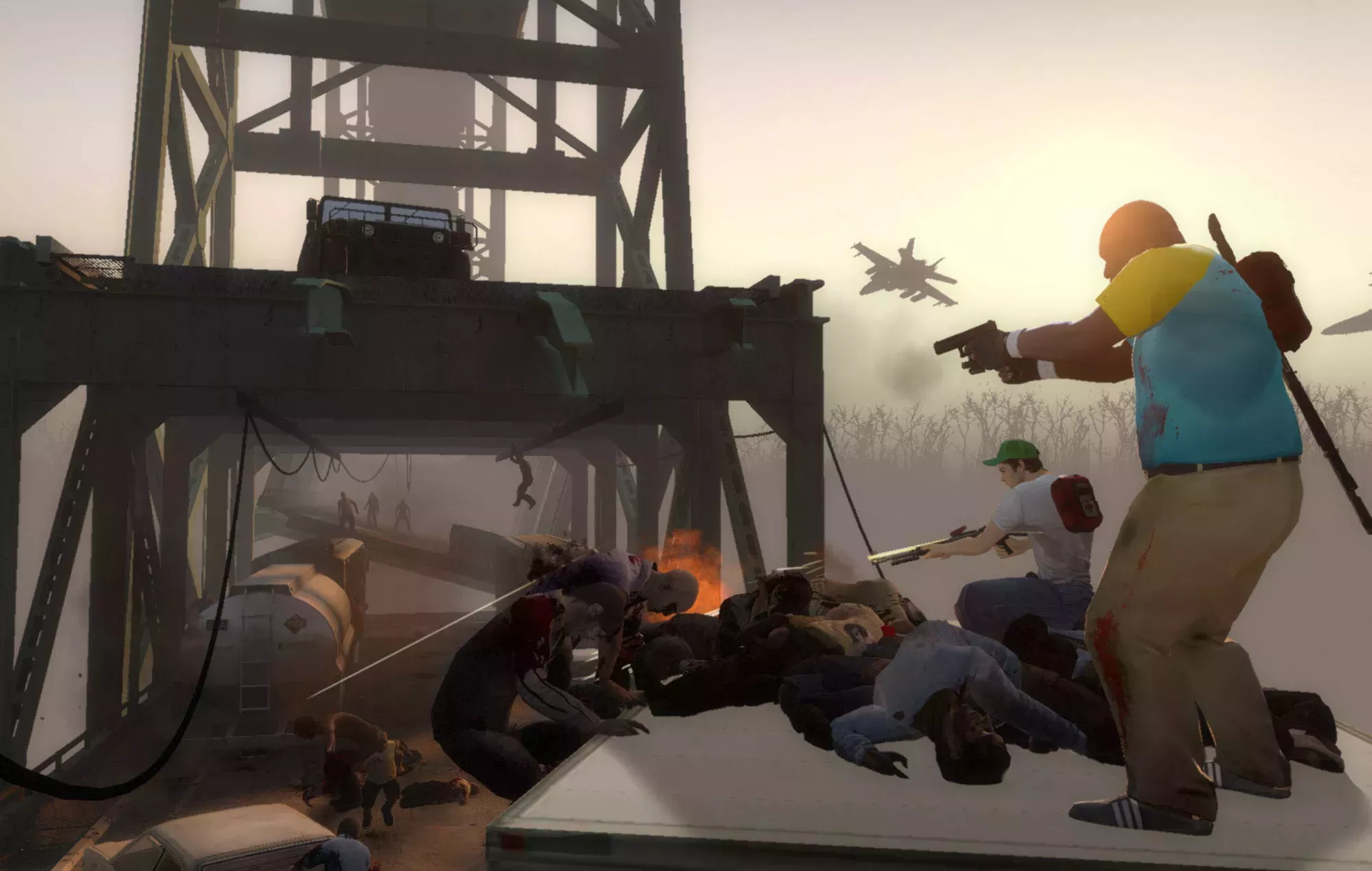 'Left 4 Dead' estuvo a punto de no tener zombis según un ex guionista de Valve