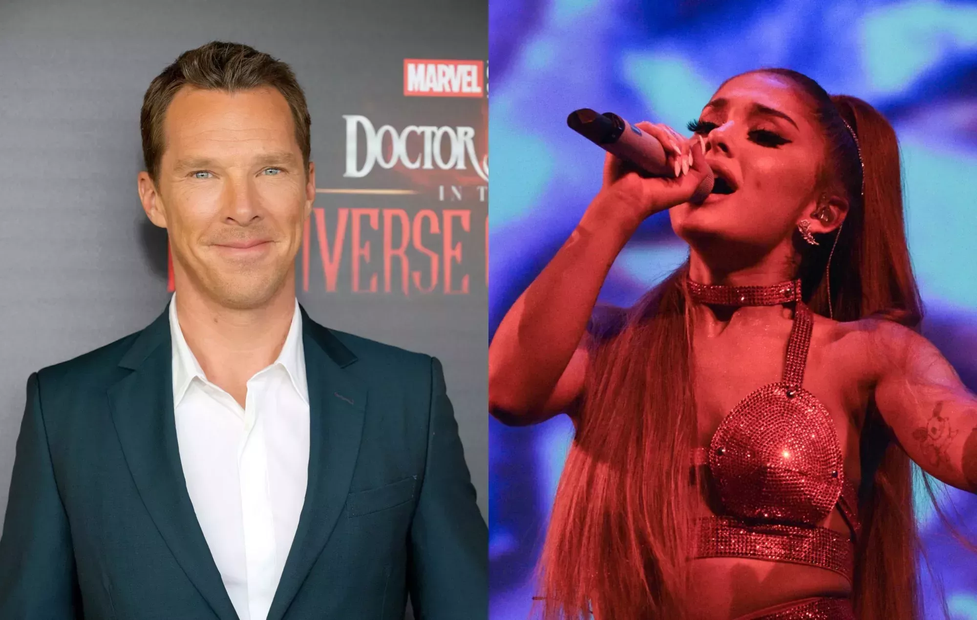 Mira cómo Benedict Cumberbatch intenta descifrar la letra de Ariana Grande