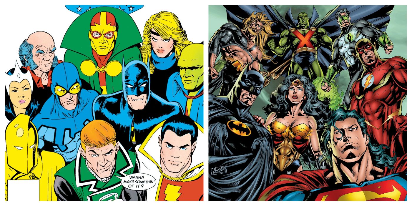 10 formas en que DC ha mejorado la Liga de la Justicia a lo largo de los años