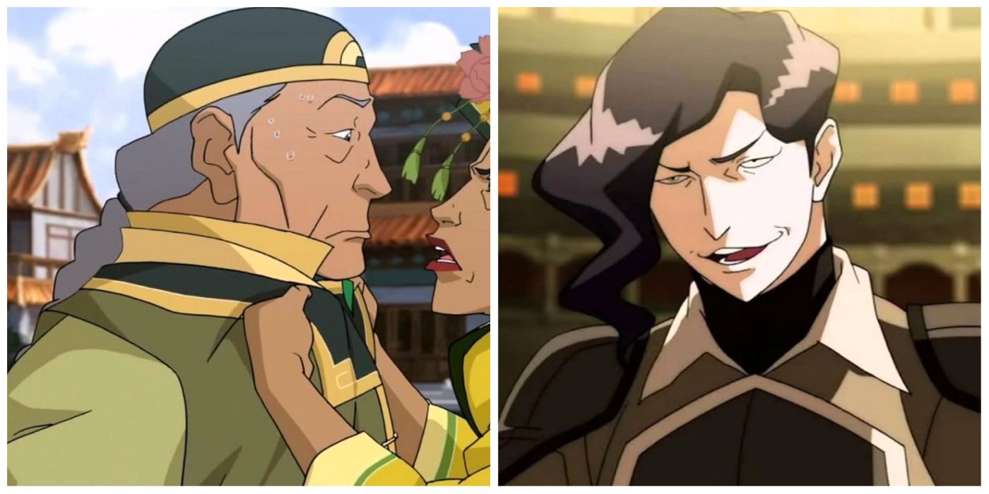 9 peores personajes secundarios de La Leyenda de Korra, clasificados