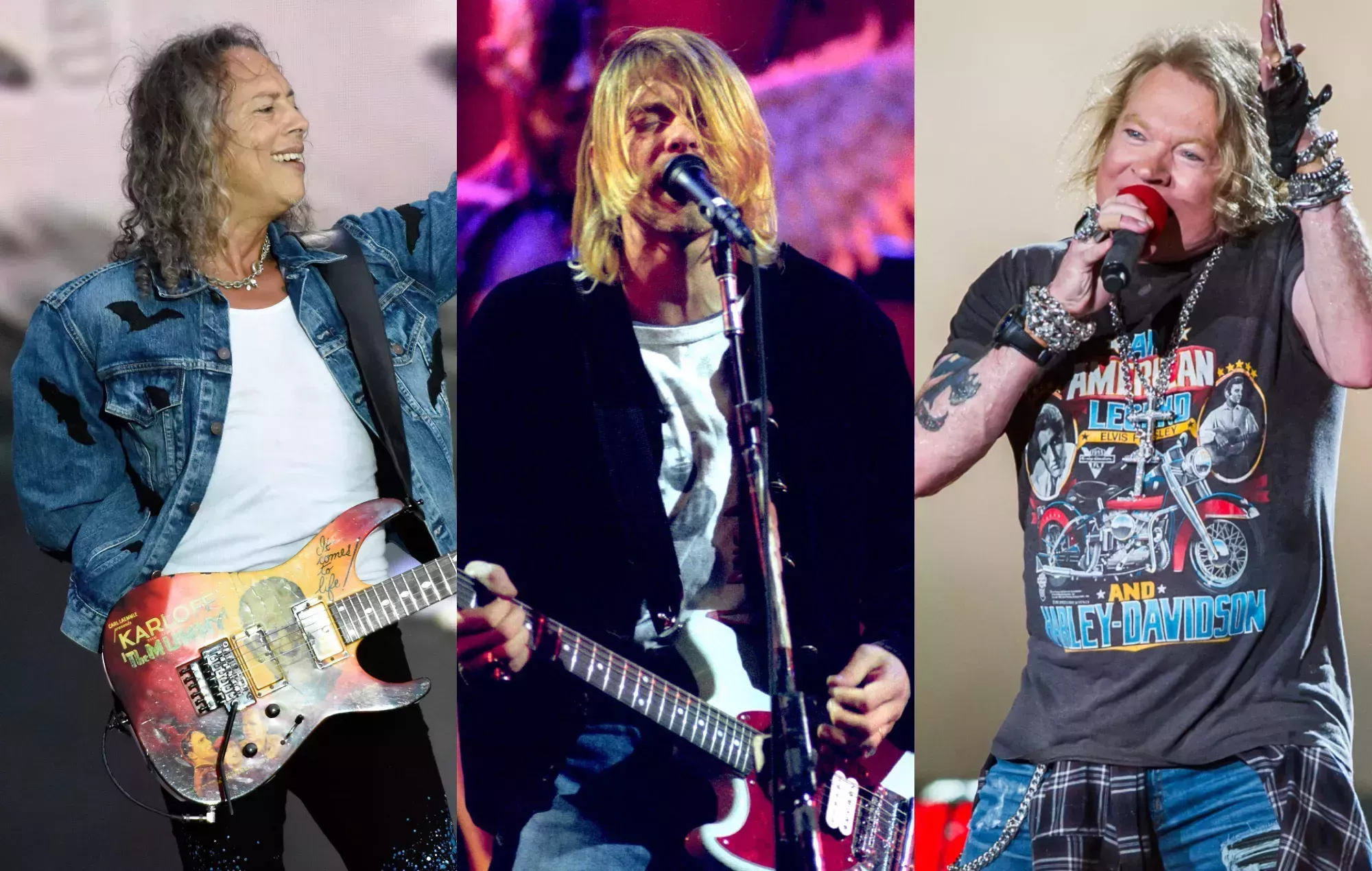 A Kurt Cobain no le gustaba lo que Guns N' Roses 