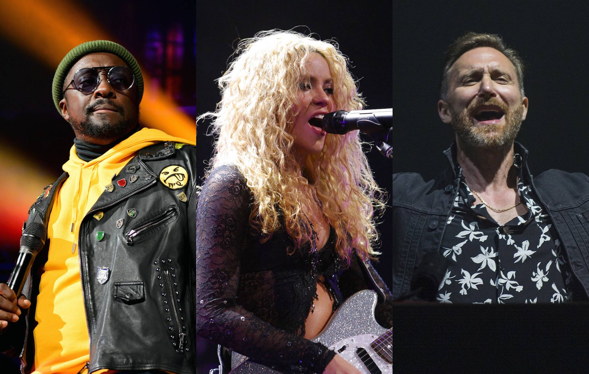 Black Eyed Peas, Shakira y David Guetta se unen en 'Don't You Worry'