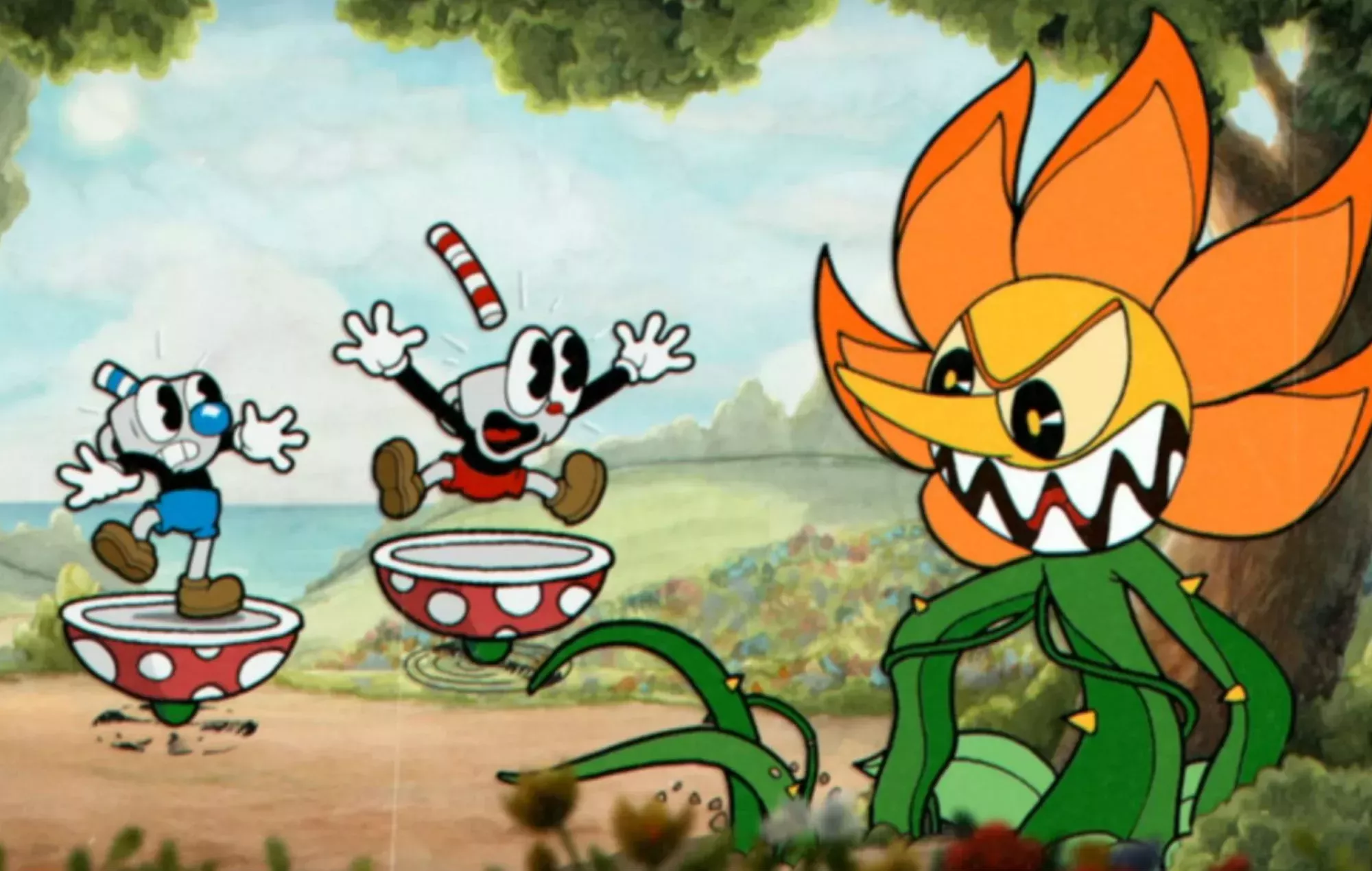 Cuphead: The Delicious Last Course' comparte más imágenes antes de su lanzamiento