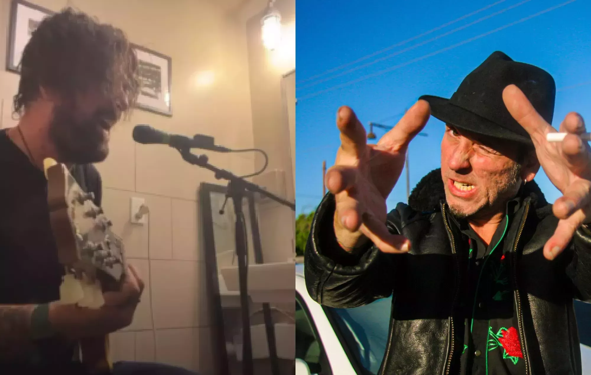 El guitarrista de L.A. Guns toca todo el concierto desde el baño entre bastidores debido a un trastorno de pánico