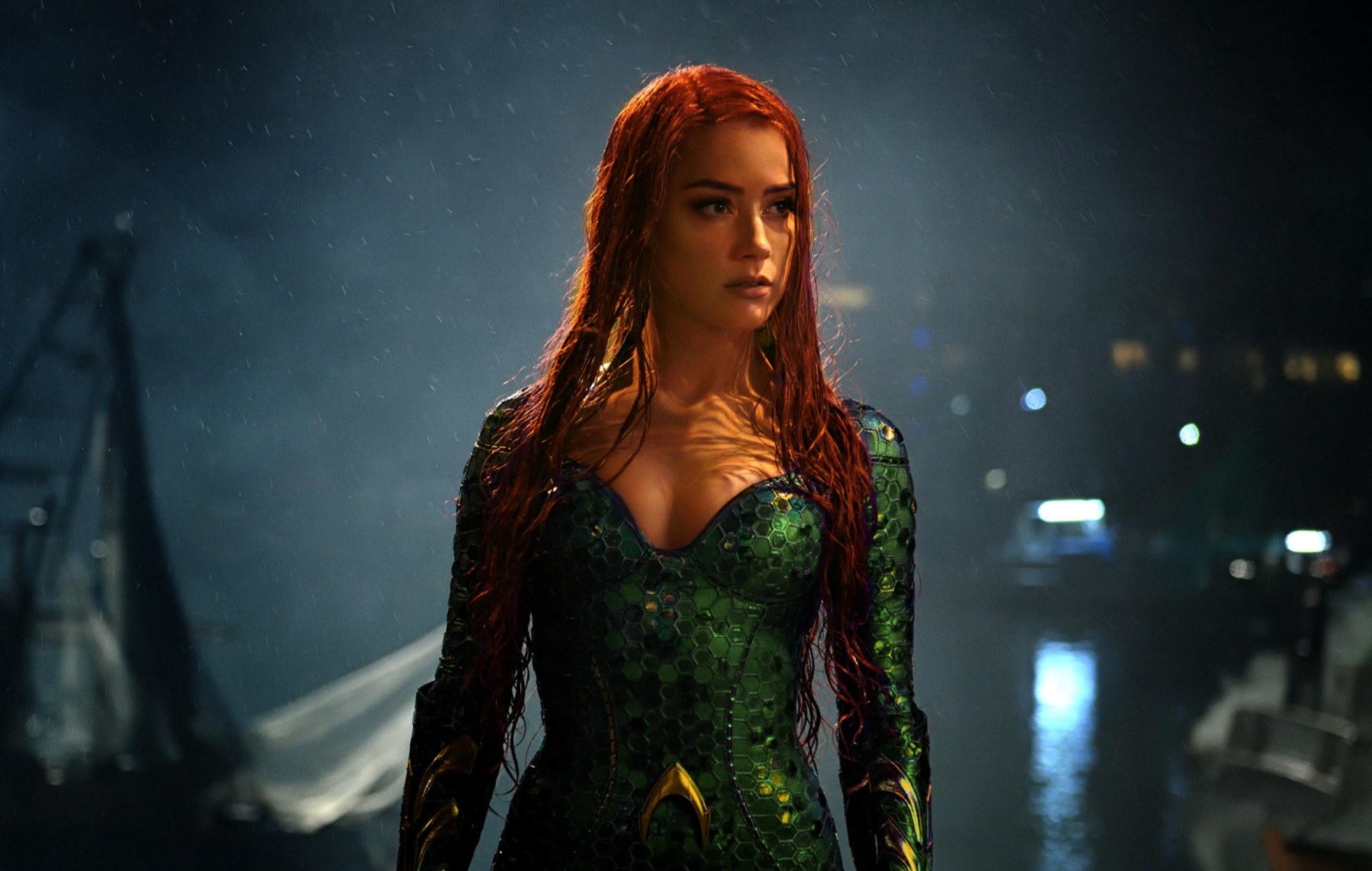 El portavoz de Amber Heard niega que haya sido eliminada de 'Aquaman y el reino perdido'