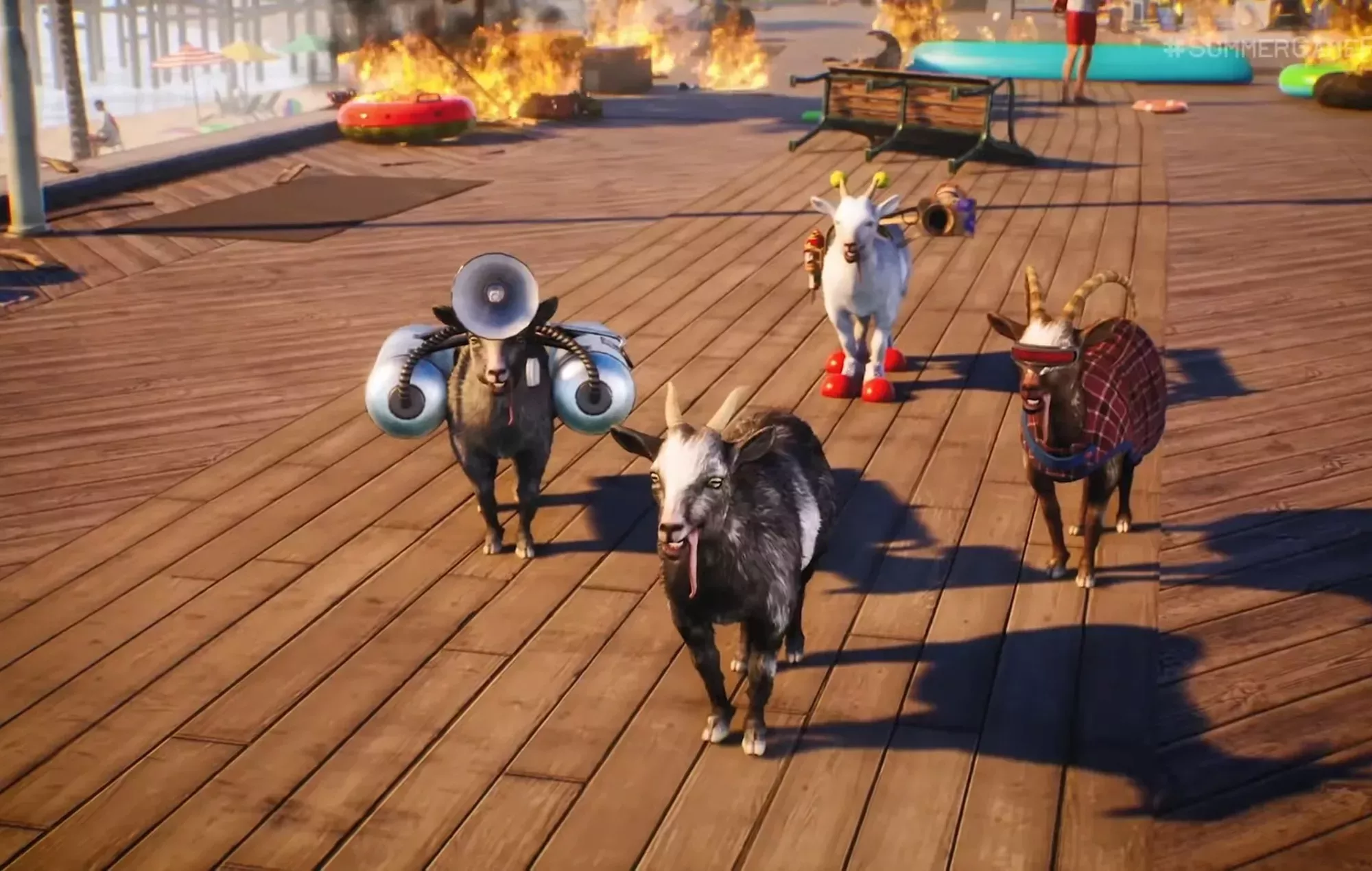 'Goat Simulator 3' se presenta por sorpresa en el Summer Game Fest