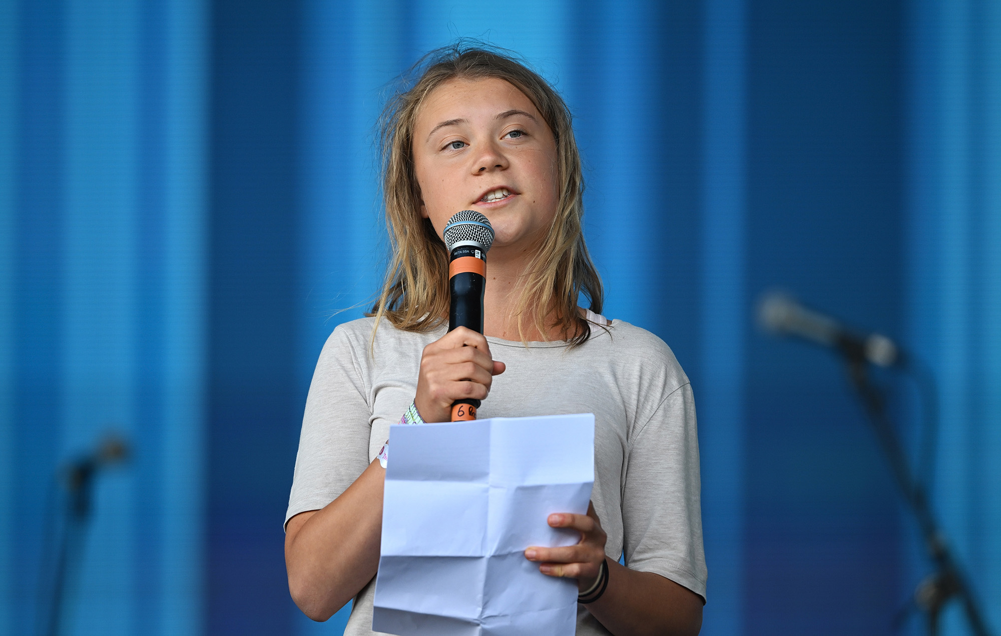Greta Thunberg habla en Glastonbury 2022: "Esto no es la nueva normalidad"