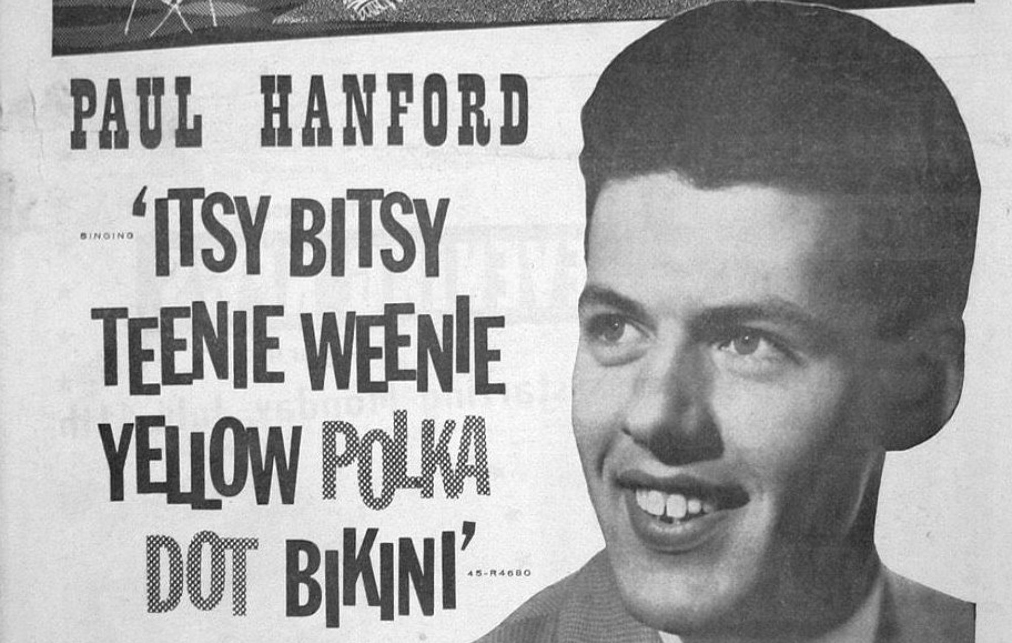 Ha muerto el compositor de 'Itsy Bitsy Teenie Weenie Yellow Polka Dot Bikini' Paul Vance