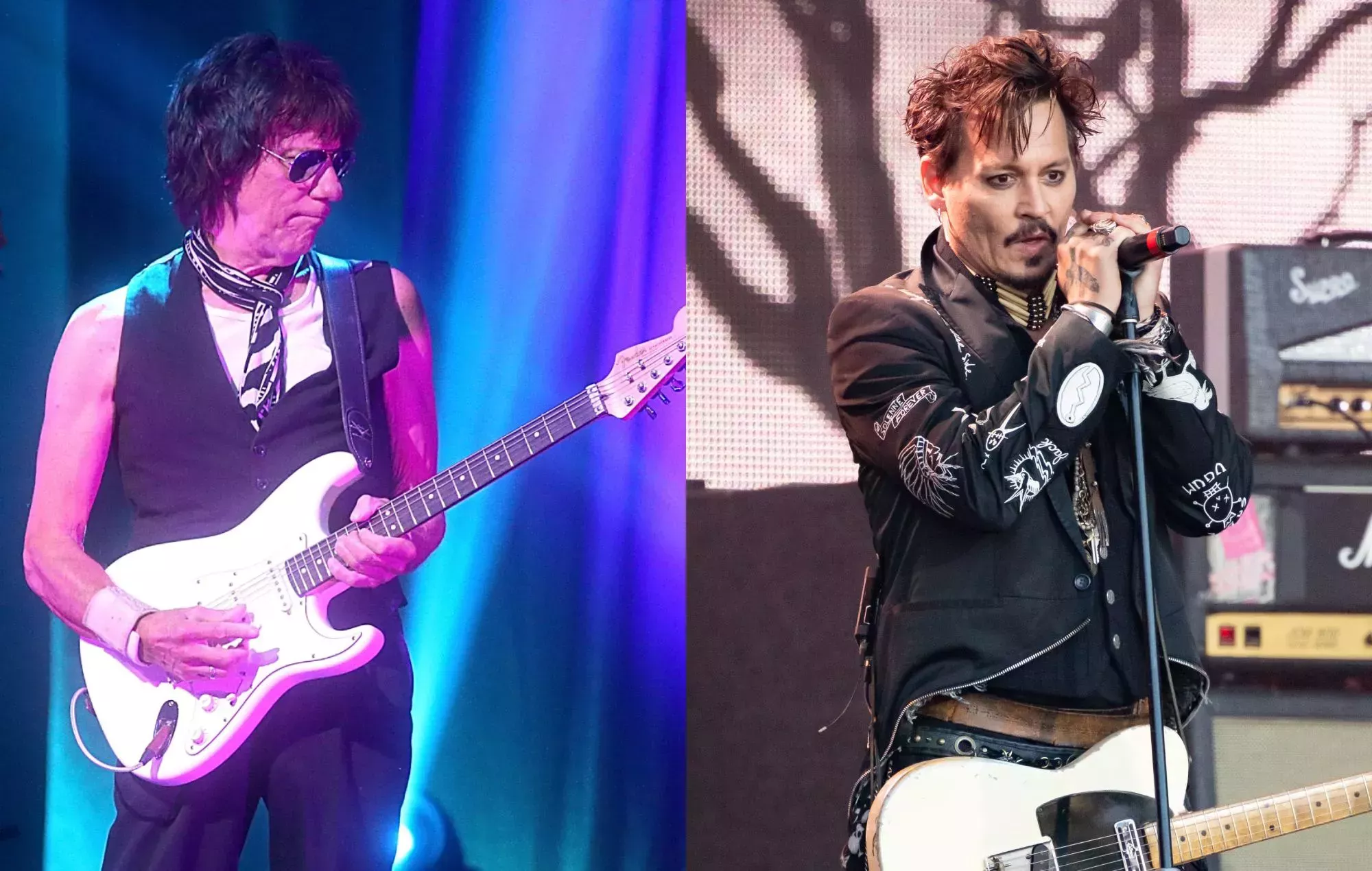 Jeff Beck confirma la fecha de lanzamiento de un álbum conjunto con Johnny Depp