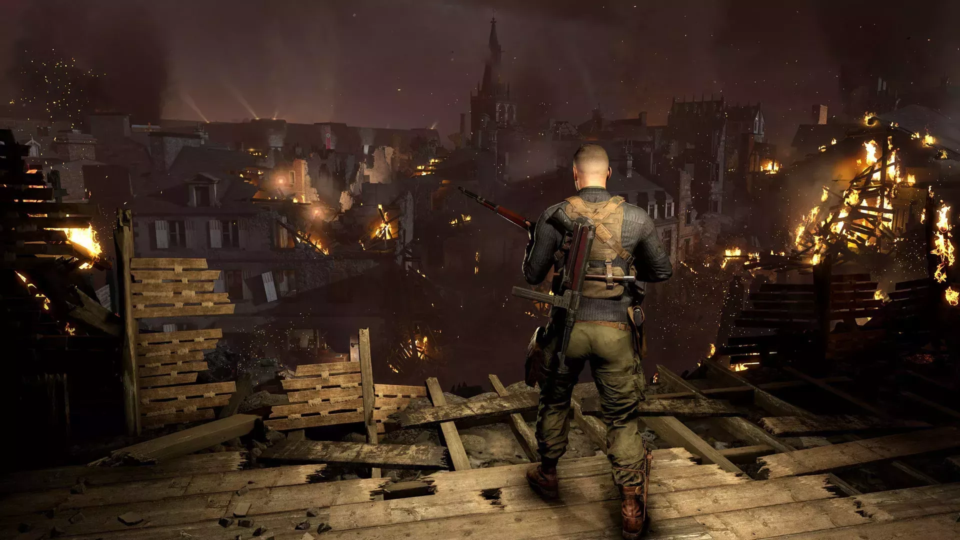 Karl, de Sniper Elite 5, sigue narrando hasta la muerte en Axis Invasion