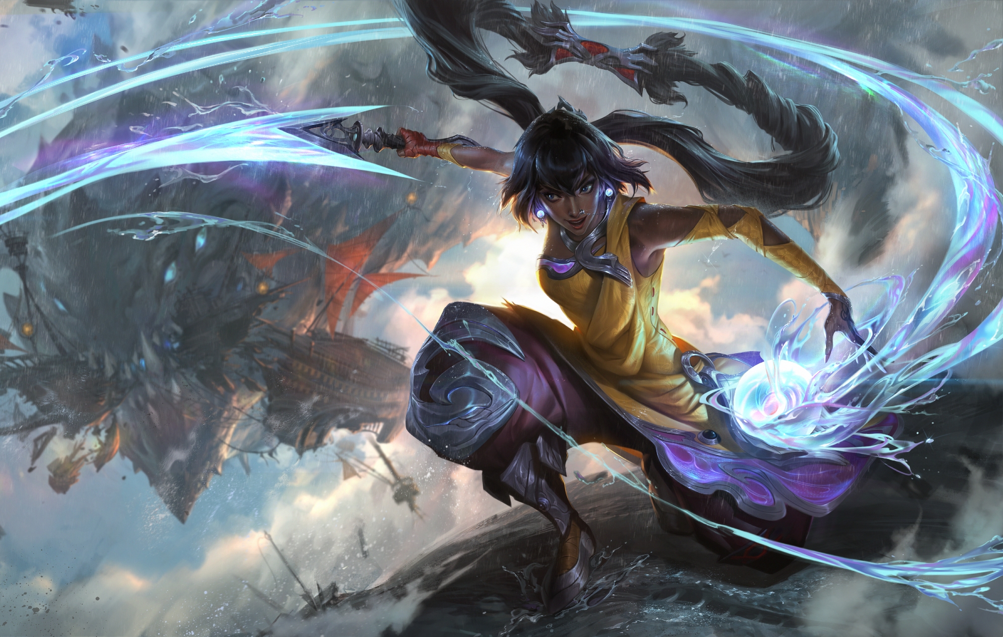La nueva campeona de 'League Of Legends' Nilah es una Yasuo hecha para el carril de bots