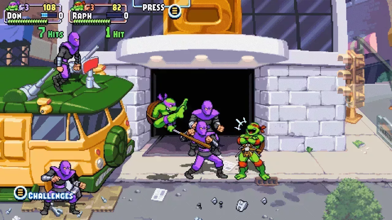 Las Tortugas Ninja Mutantes: La venganza de Shredder