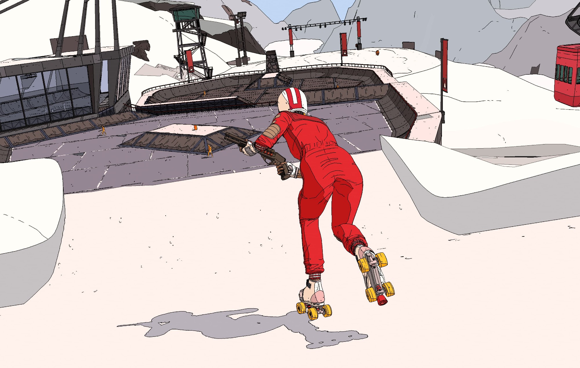 Los creadores de 'OlliOlli World' revelan el "vicioso" juego de roller derby 'Rollerdrome'