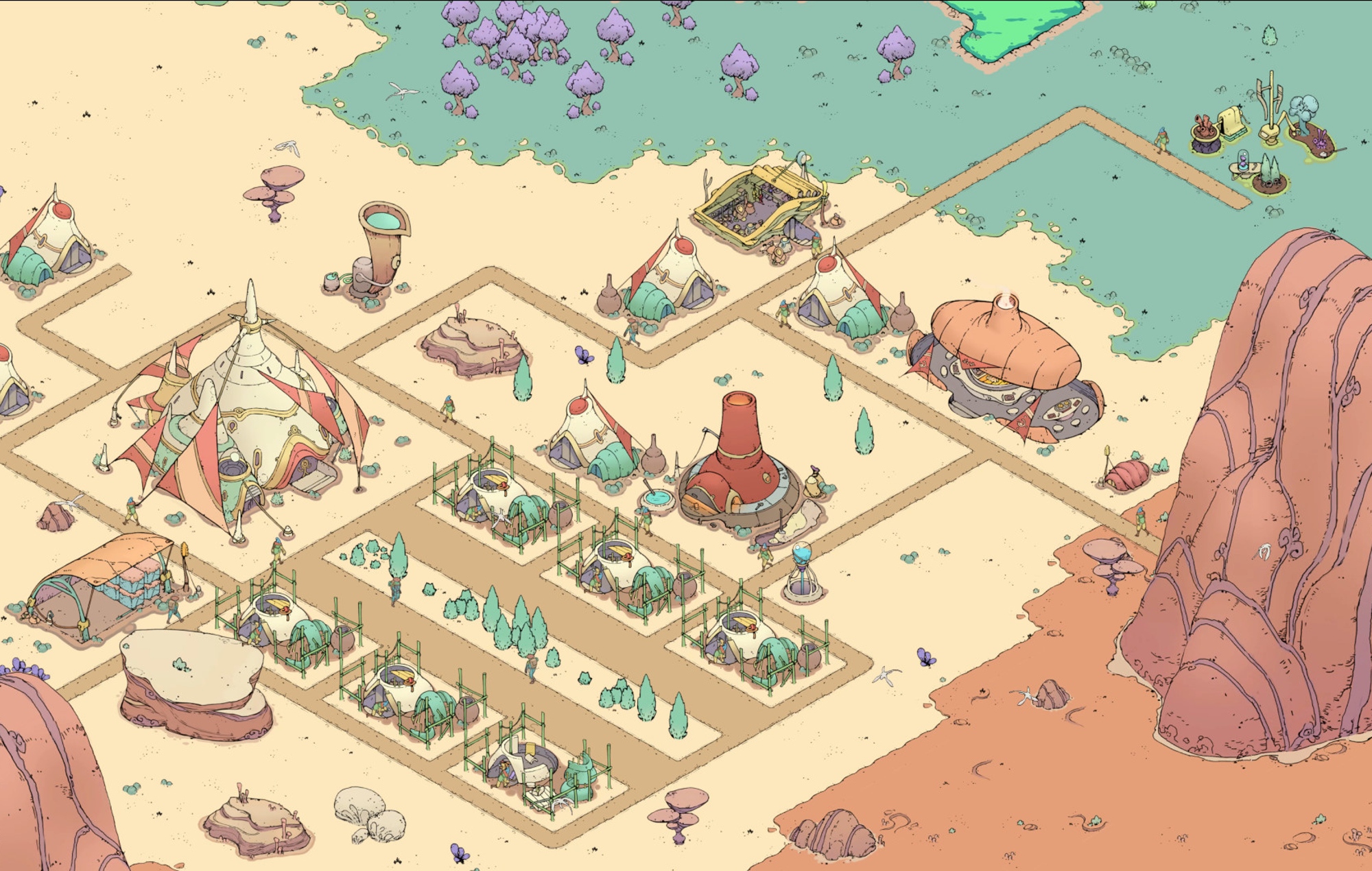 Se ha anunciado el juego de supervivencia de construcción de ciudades "Synergy