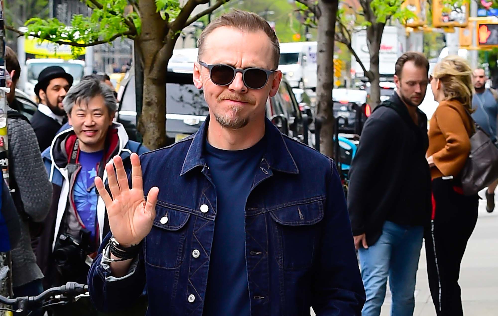 Simon Pegg en Glastonbury 2022: "Ahora soy un fan de BTS de 52 años, toda la música merece ser escuchada" 