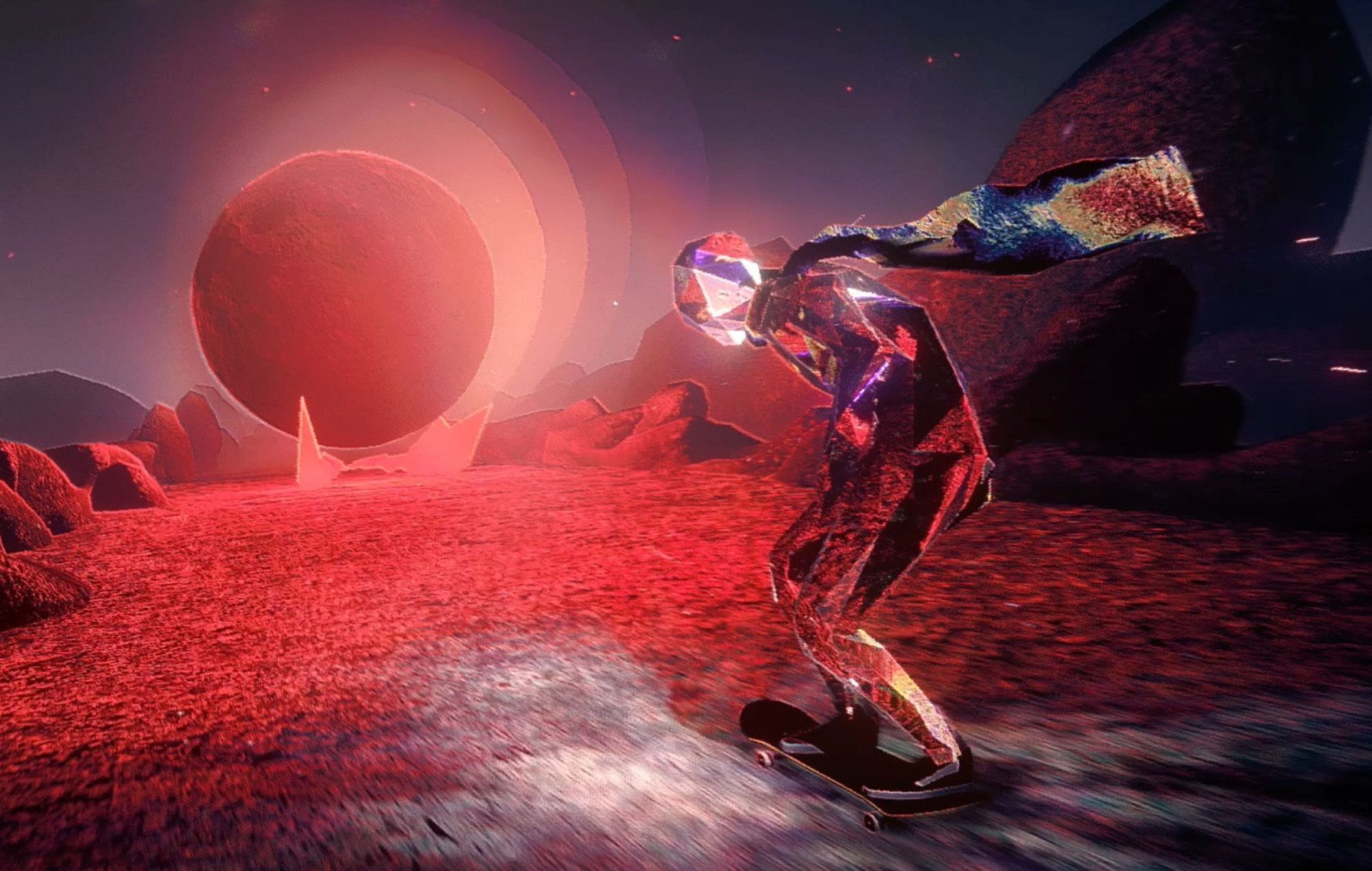 Skate Story' es una experiencia surrealista de skateboarding