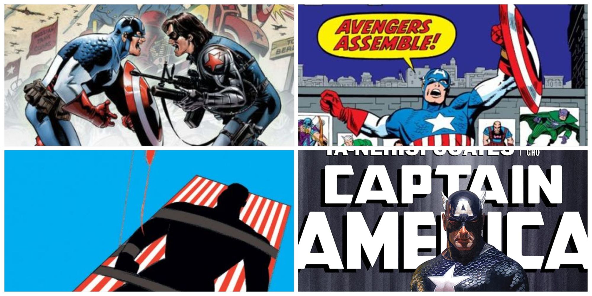 10 historias del Capitán América para leer el 4 de julio