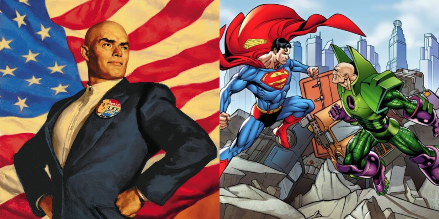 10 maneras en que DC ha mejorado a Lex Luthor a lo largo de los años