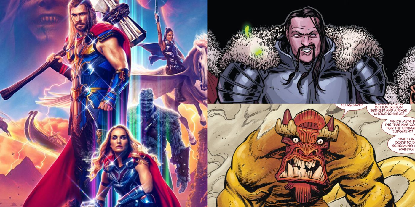 10 personajes de Marvel que esperábamos que debutaran en Thor: Amor y Trueno