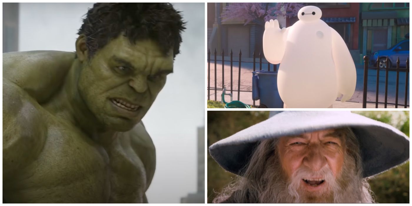10 personajes de películas físicamente grandes que son sorprendentemente amables