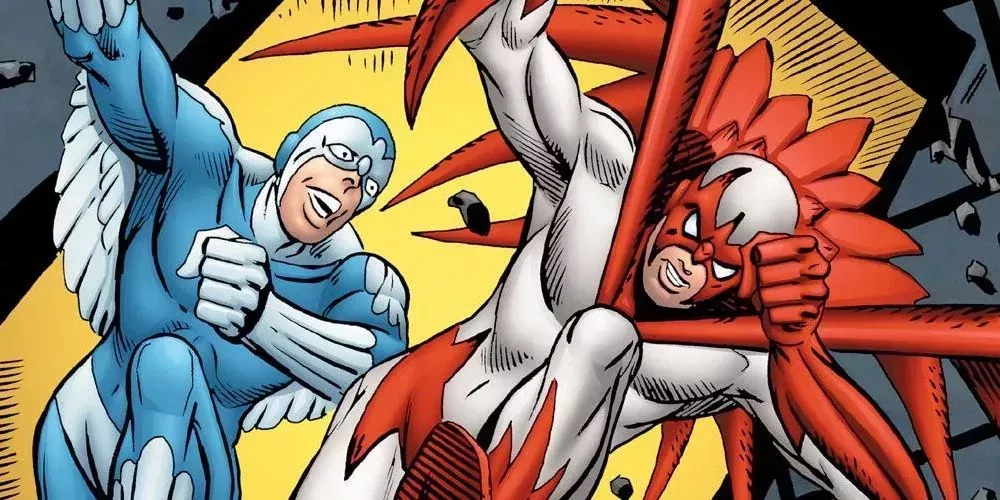 Hawk and Dove from DC Comics