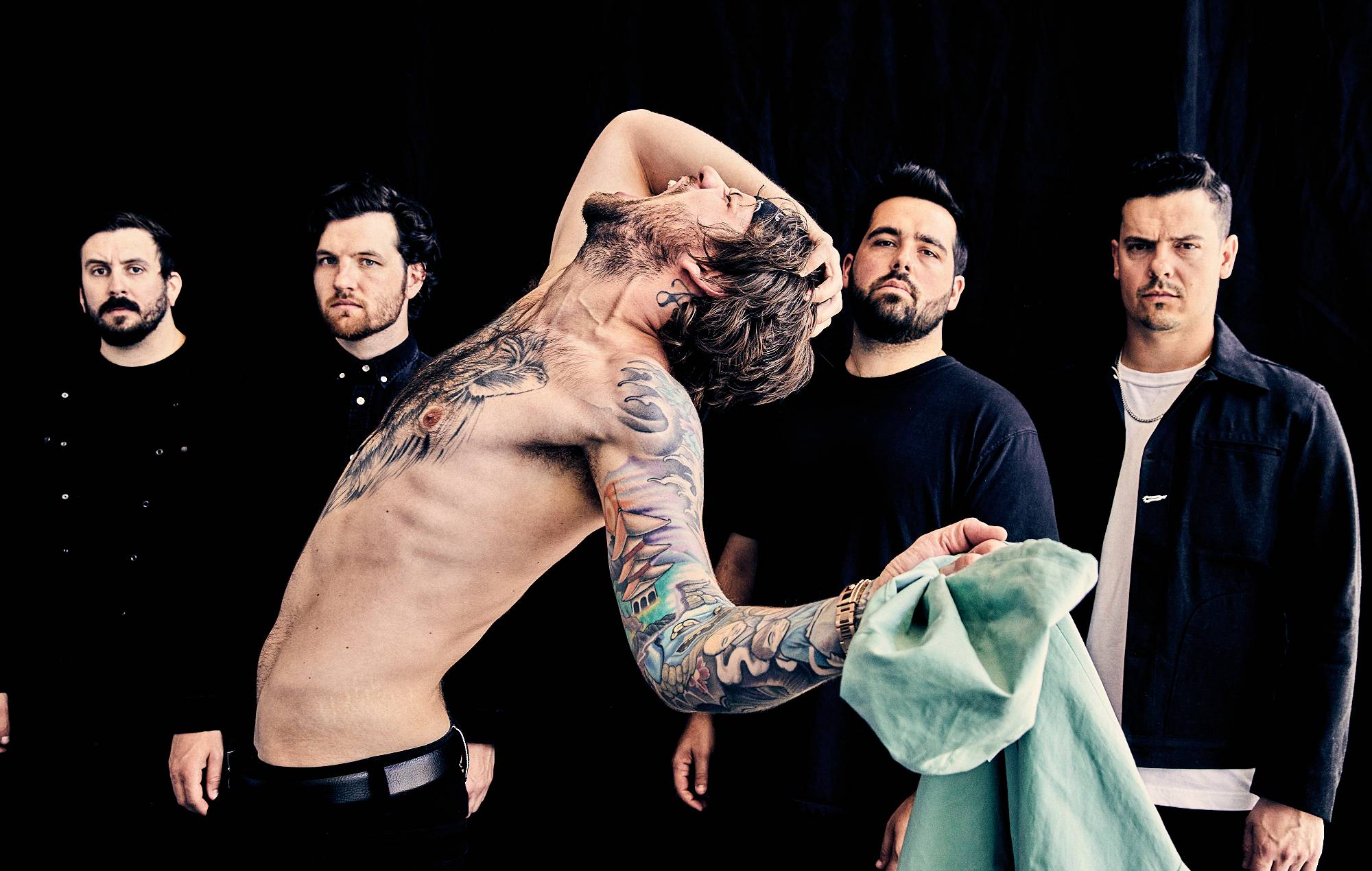 Beartooth sobre el tema sorpresa 'Riptide', inspirado en los Backstreet Boys: "No hay que tener miedo de llevarlo demasiado lejos"