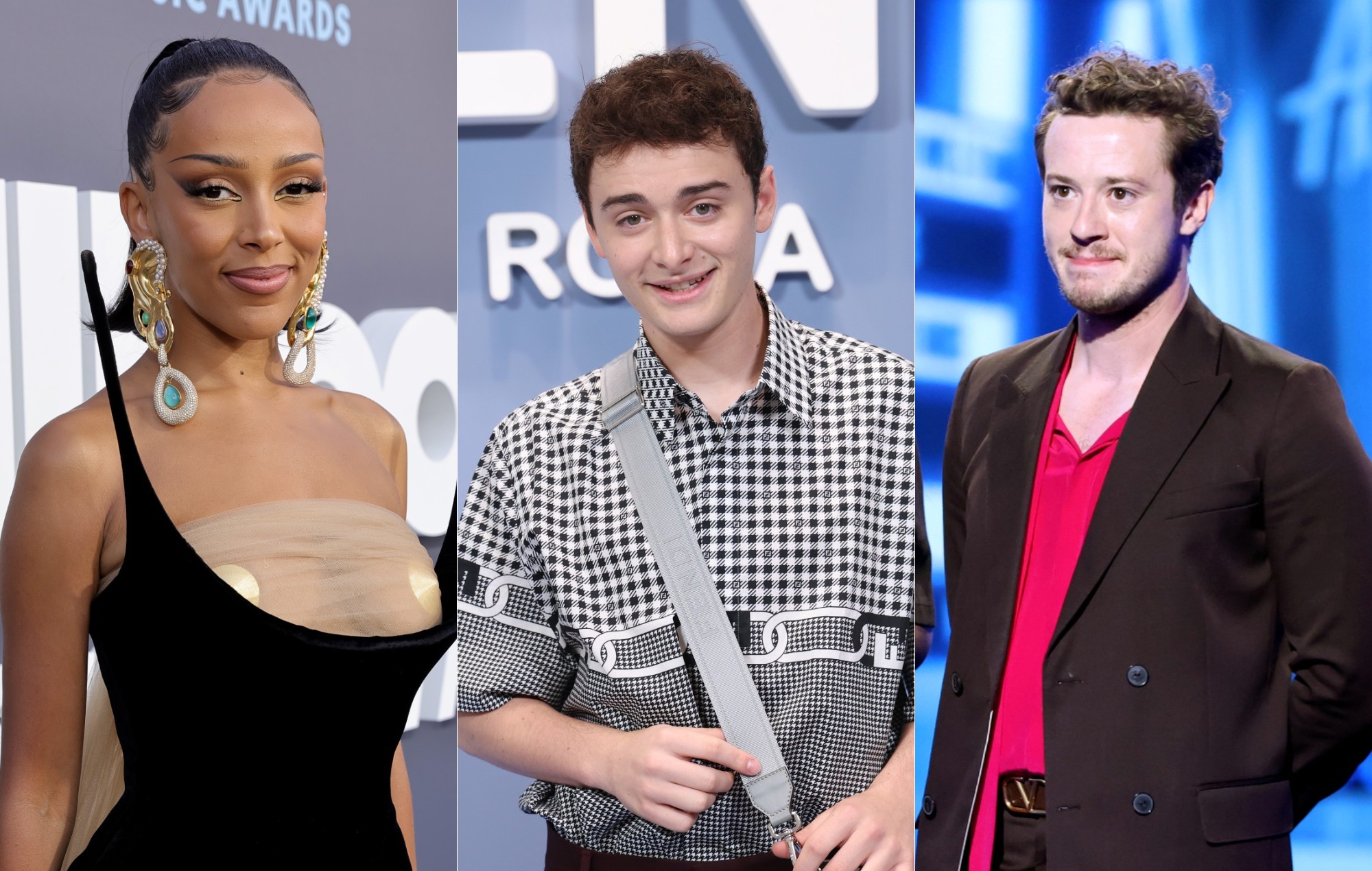 Doja Cat preguntó a Noah Schnapp por los datos del coprotagonista de 'Stranger Things' Joseph Quinn