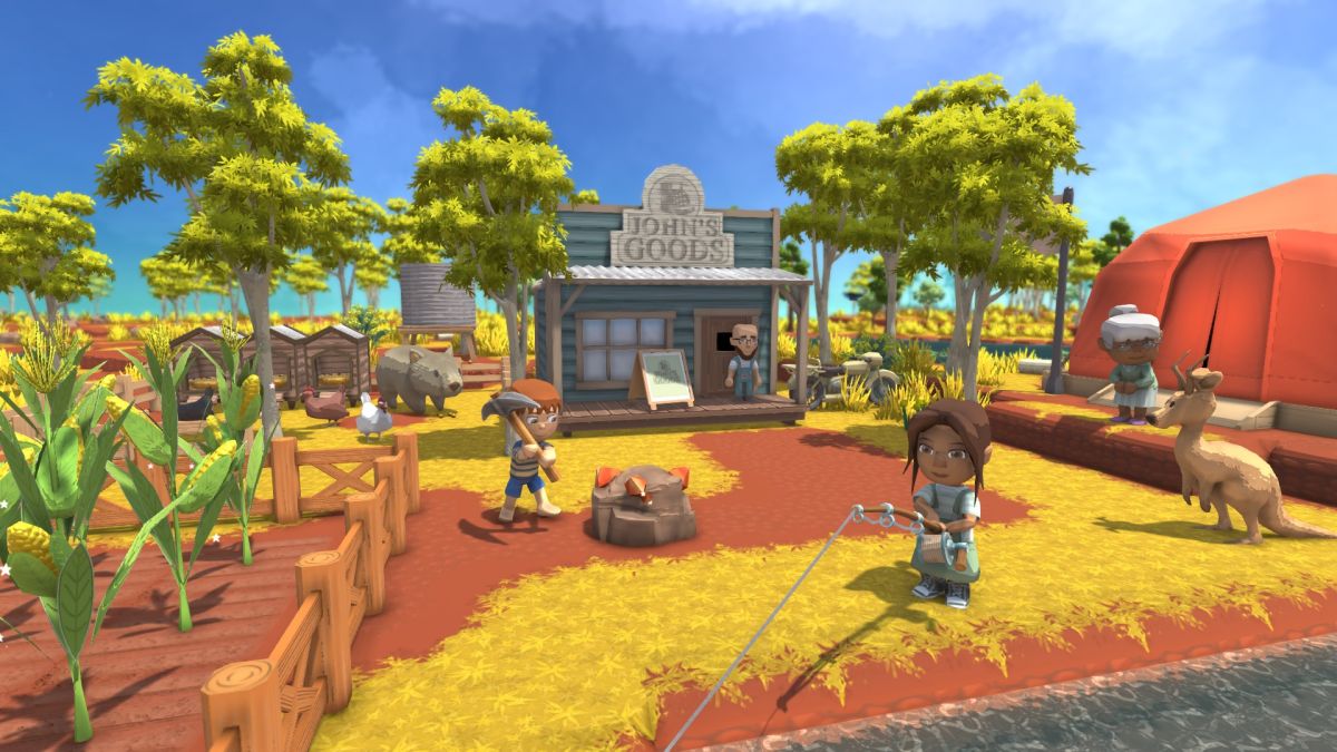 El nuevo juego de agricultura cooperativa se llama Dinkum