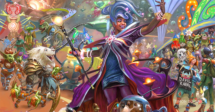 El set Unfinity de Magic incluirá pegatinas para que los jugadores puedan hacer sus propias cartas