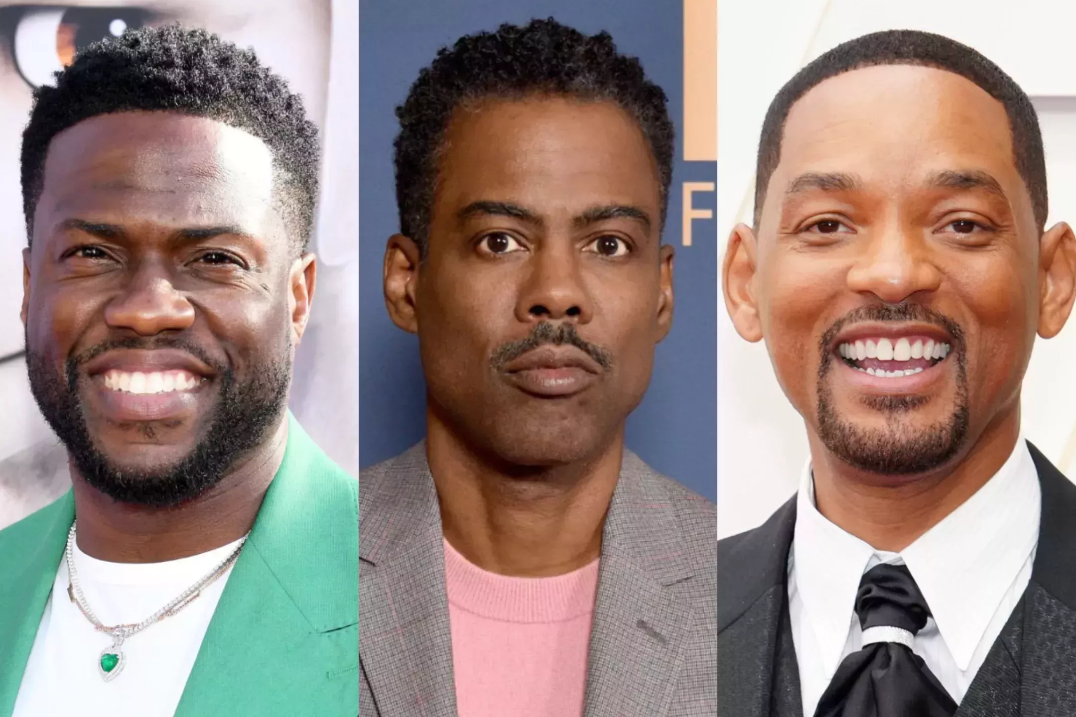 Kevin Hart regala a Chris Rock una cabra llamada Will Smith en directo