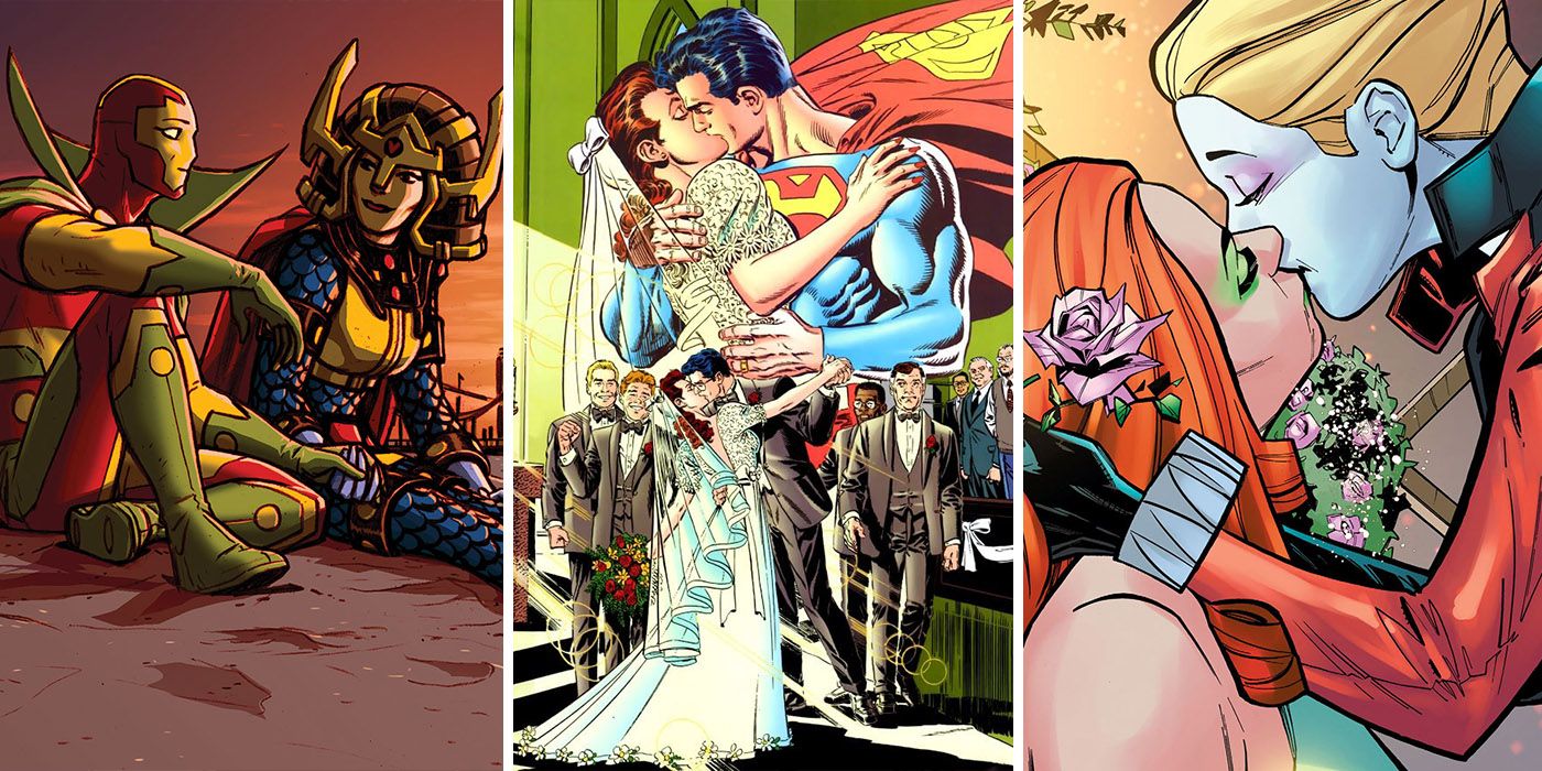 Las 10 mejores parejas casadas de DC