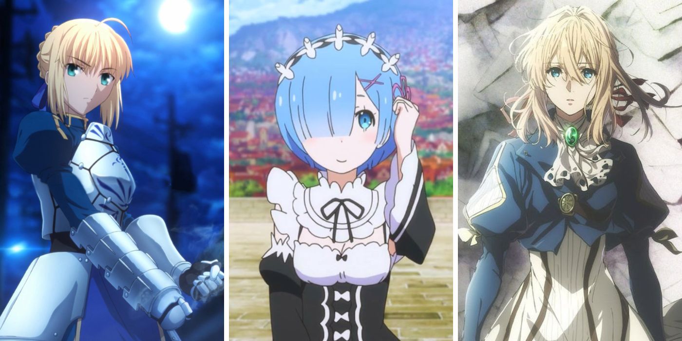 Las 10 mejores waifus del anime de 2010, clasificadas