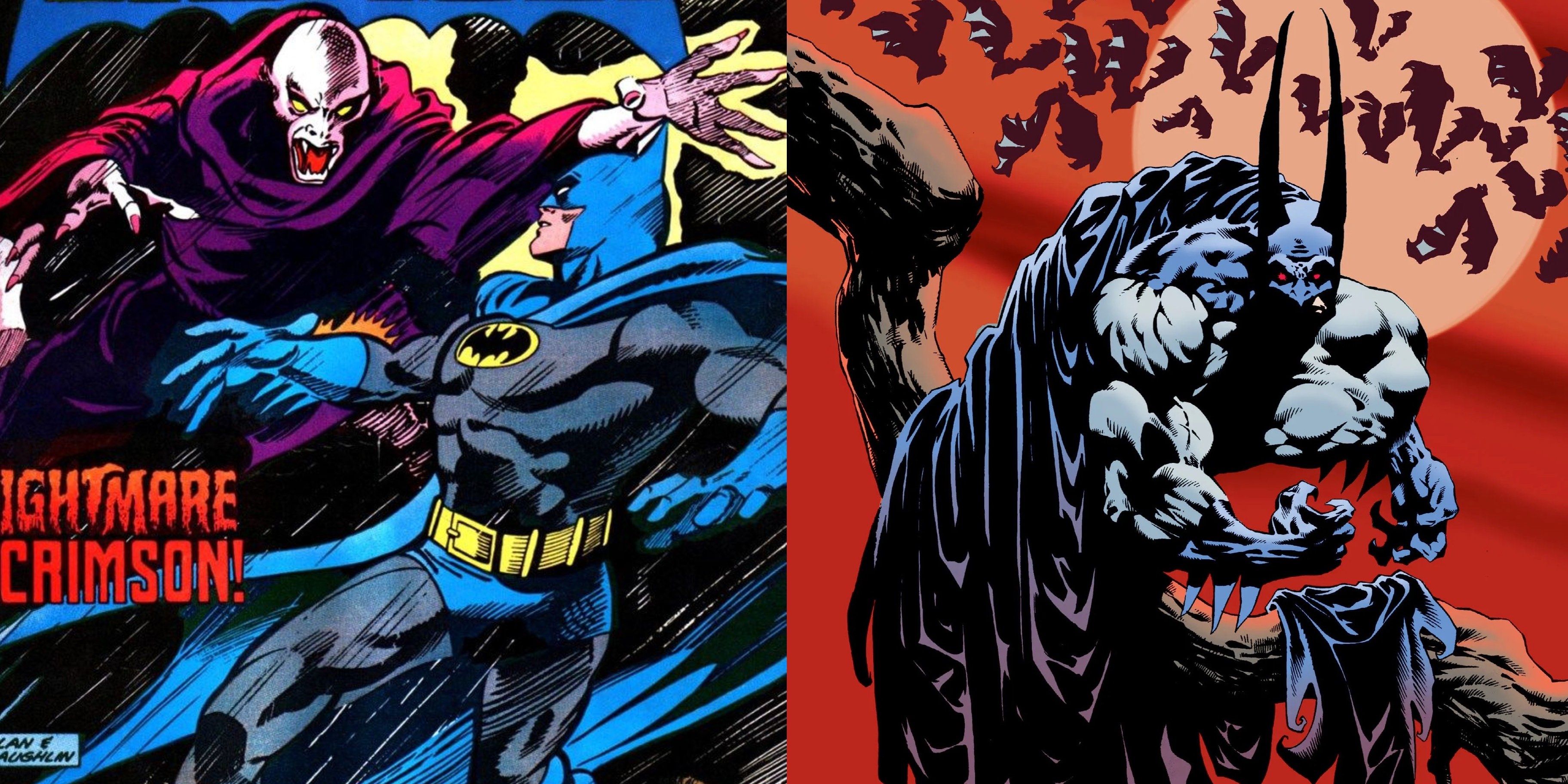 Los 10 mejores cómics de vampiros de Batman, clasificados