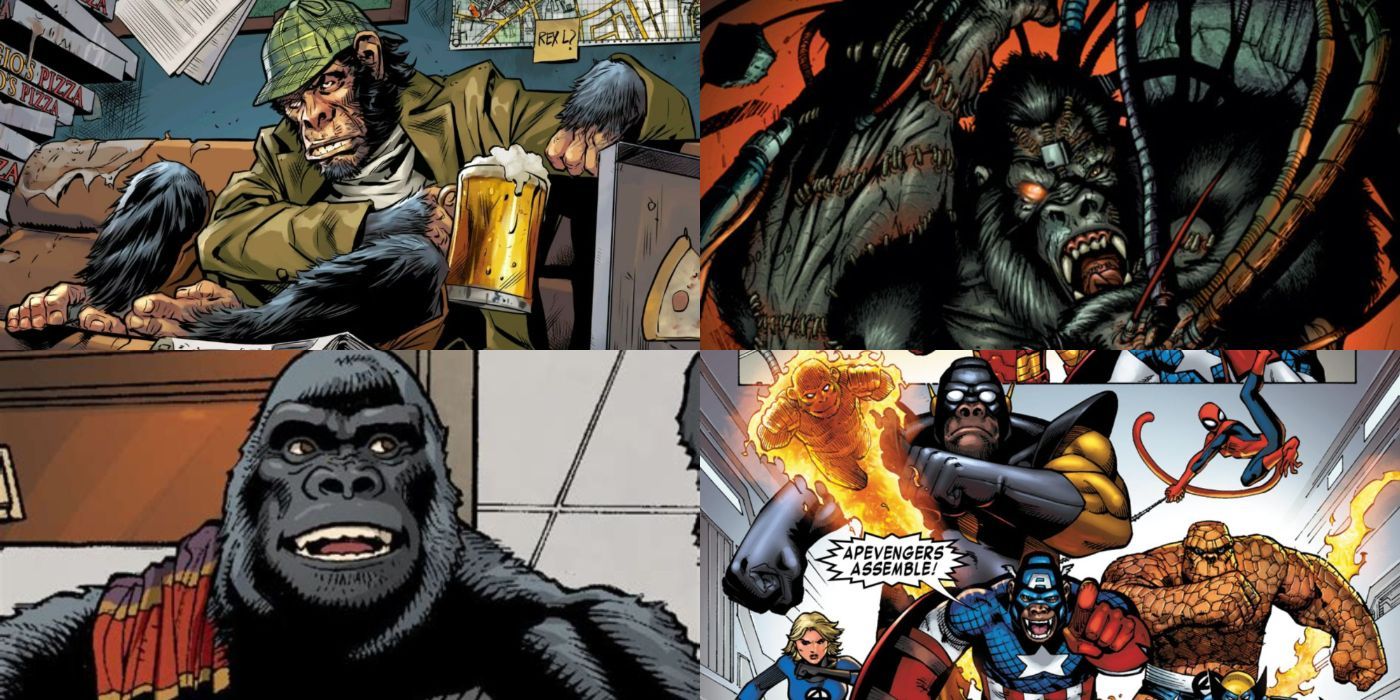 Los 8 grandes simios del cómic