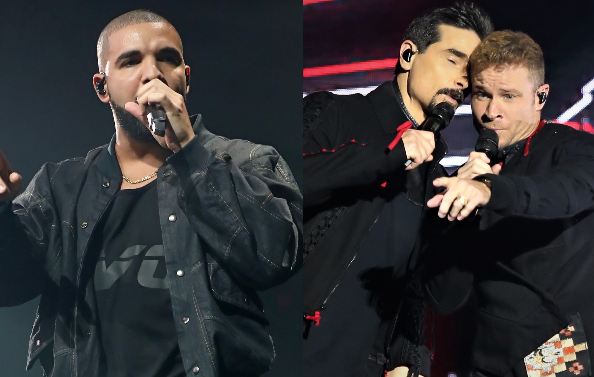 Mira cómo Drake se une a los Backstreet Boys en el escenario durante 'I Want It That Way'