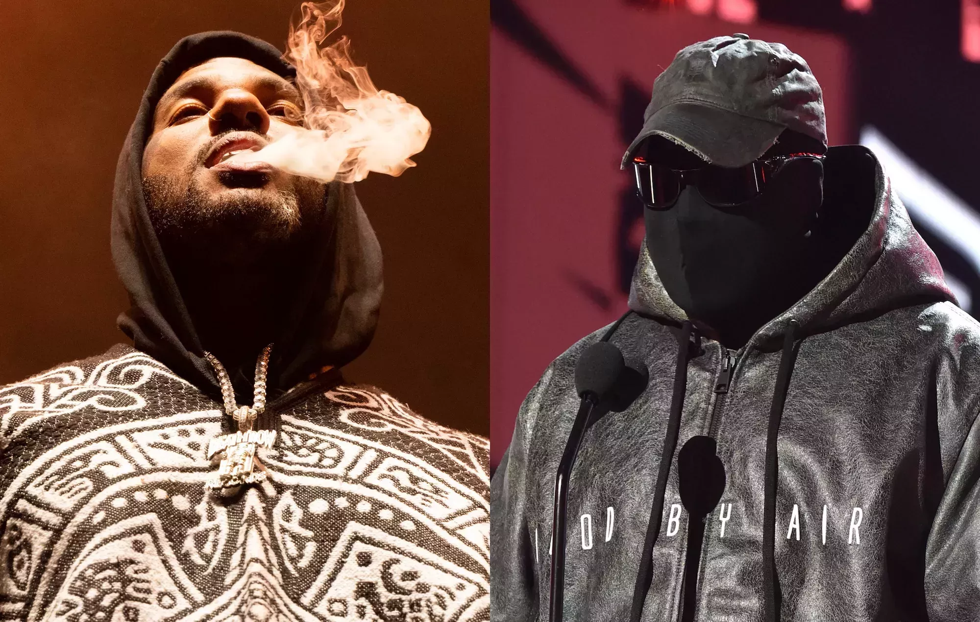 Mira cómo Kanye West y The Game interpretan 'Eazy' en Los Ángeles