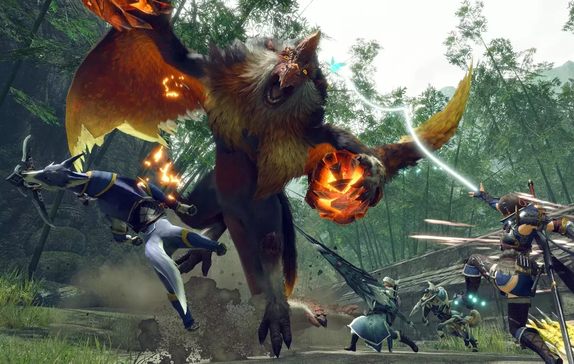 'Monster Hunter Rise: Sunbreak' hace que la altura de jugadores concurrentes en PC casi se duplique