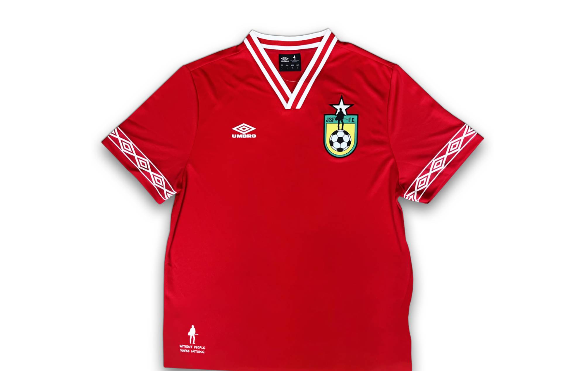 Umbro se asocia con la Fundación Joe Strummer para una camiseta de fútbol benéfica