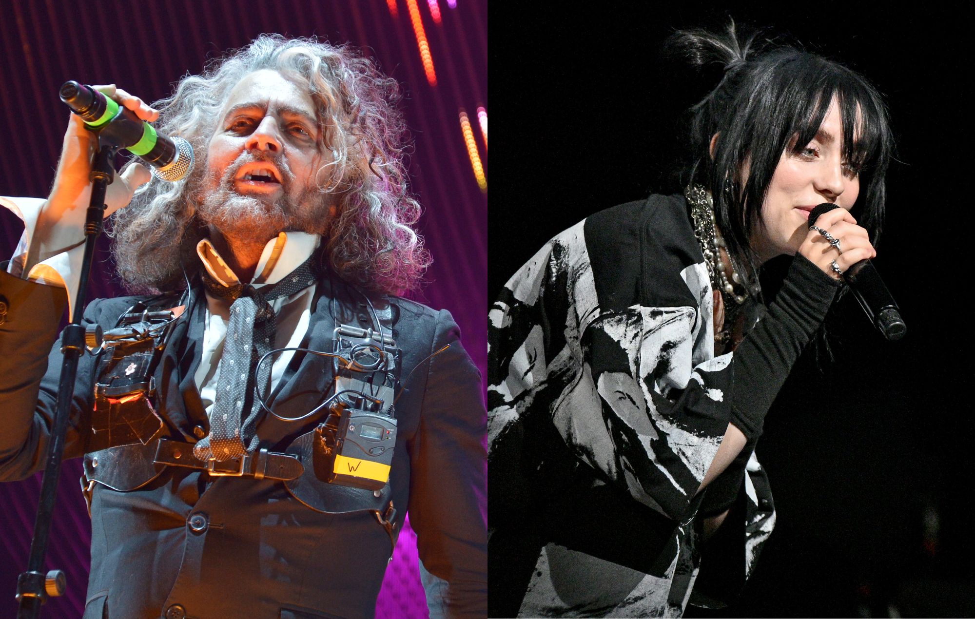 Wayne Coyne dice que quiere que Billie Eilish versione a The Flaming Lips