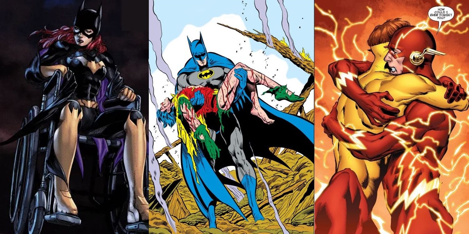 10 héroes de DC que han pasado por los mayores traumas
