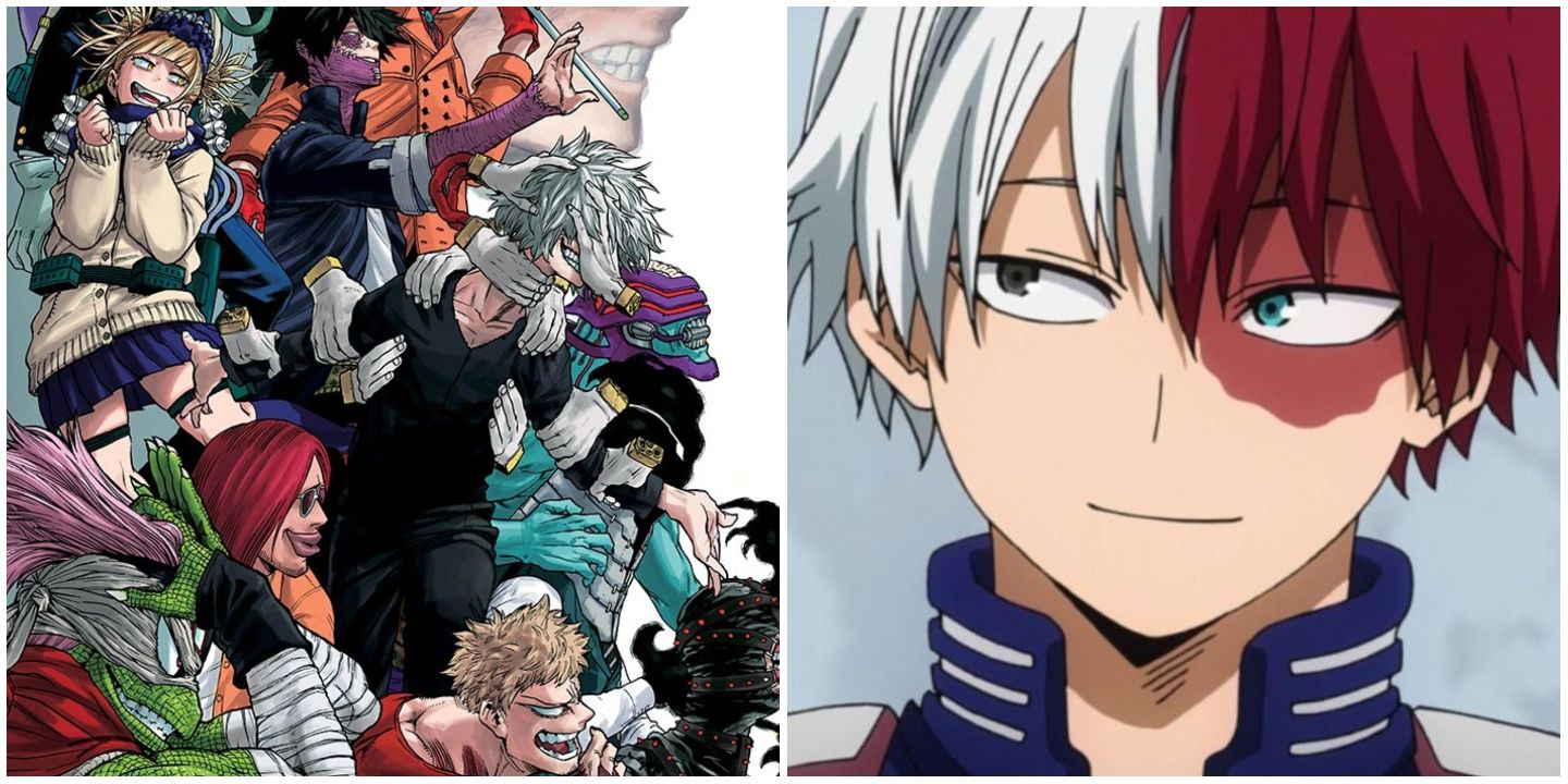 10 miembros de la liga de villanos a los que Shoto de My Hero Academia podría derrotar