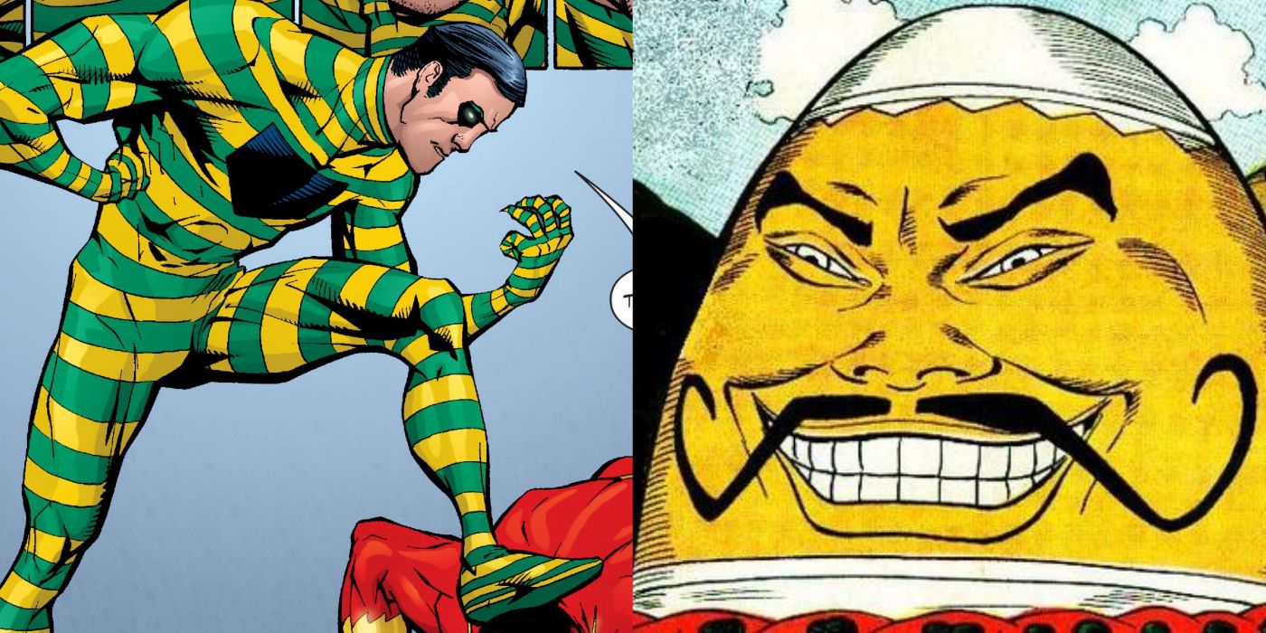 10 nombres en clave de villanos de DC que han envejecido mal