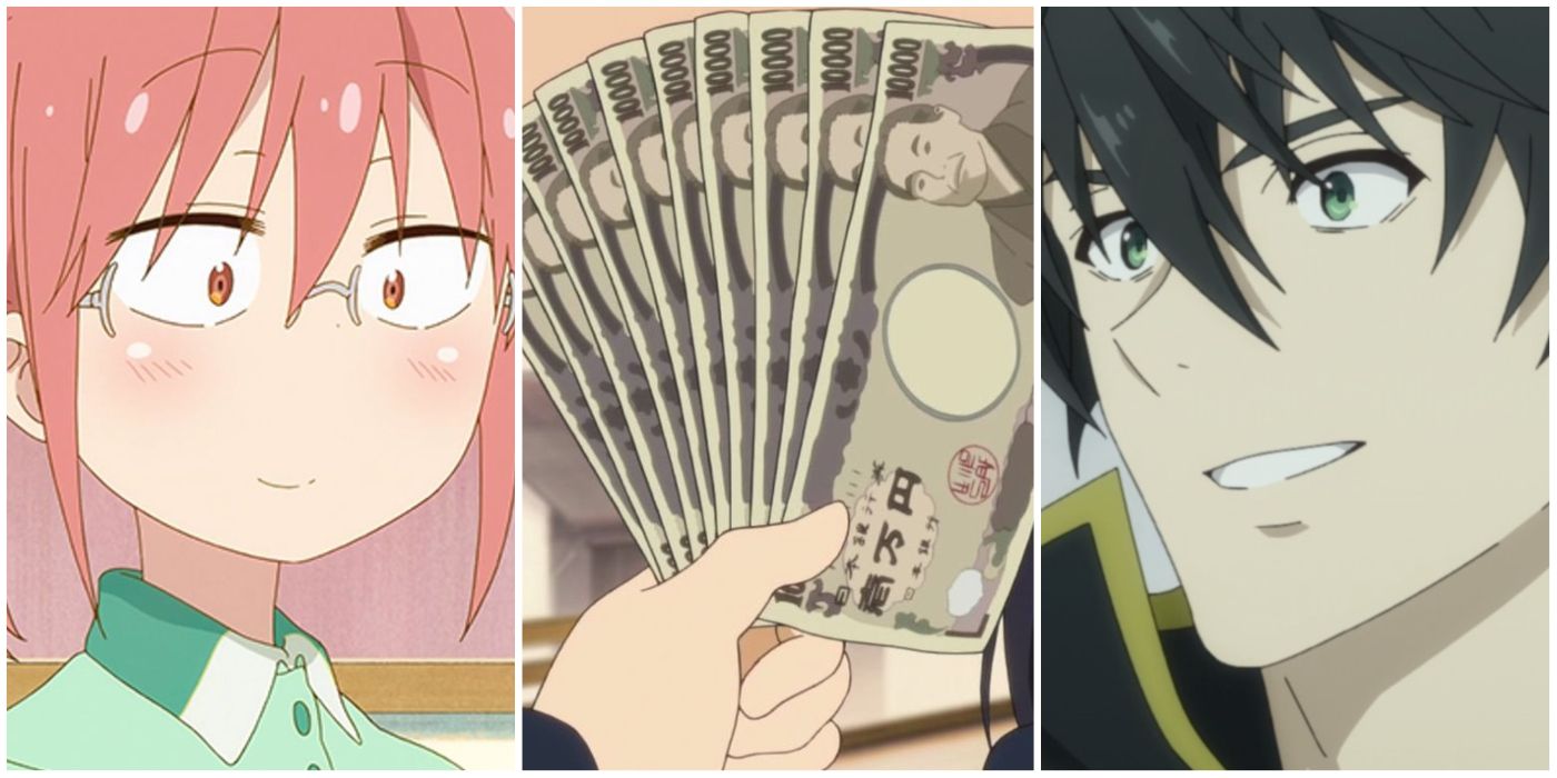 10 personajes de anime que son buenos con el dinero