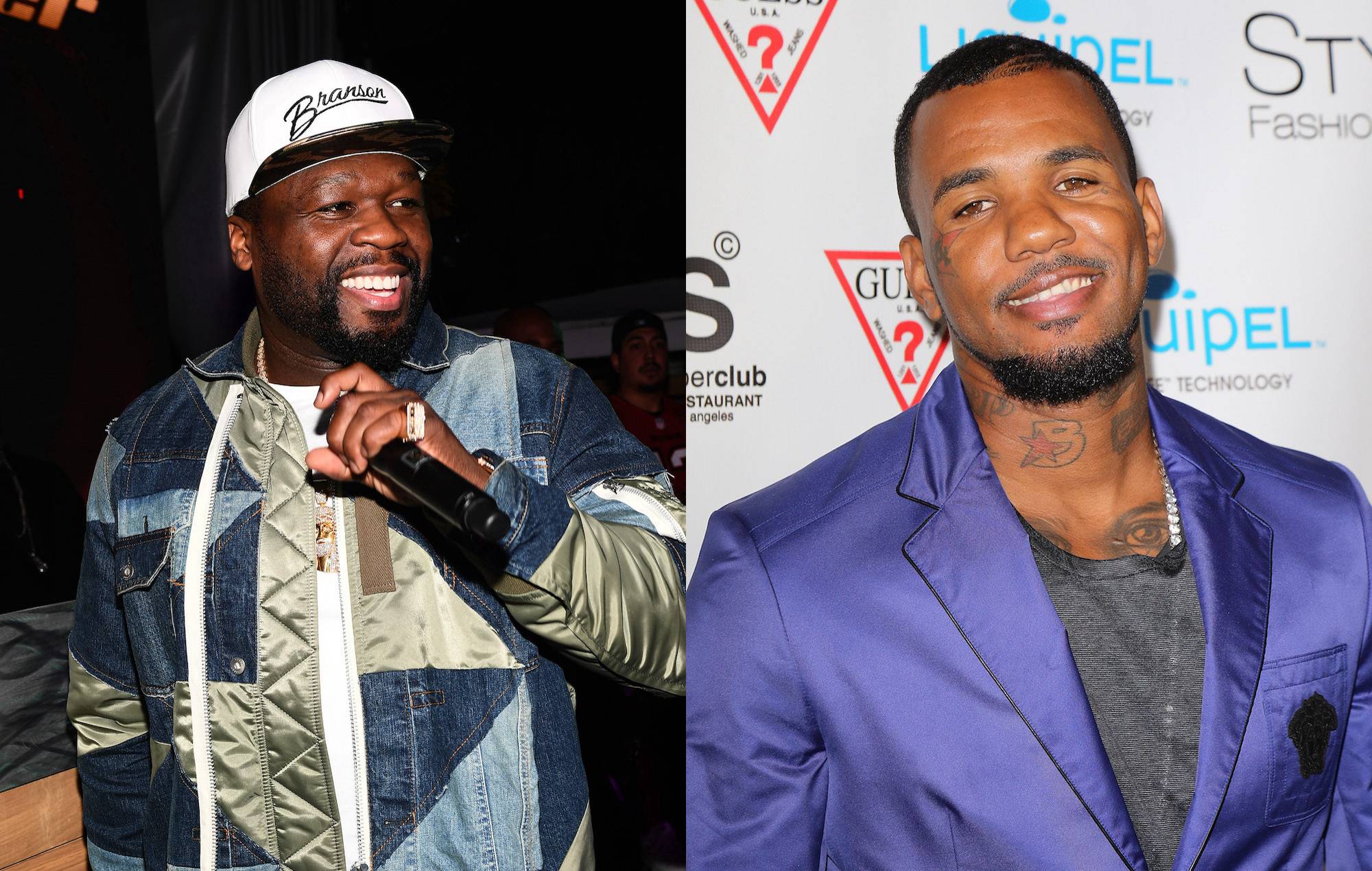 50 Cent responde a la afirmación de The Game de que él escribió 'What Up Gangsta'