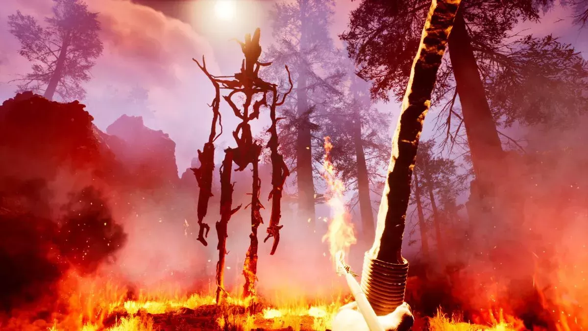 Adopta la fantasía de los rangers en este FPS de caza con arco en el que las criaturas te dan caza